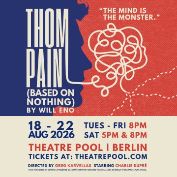 Tickets für Thom Pain (based on nothing) am 21.08.2026 - Karten kaufen